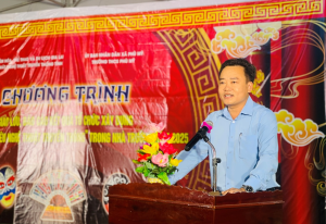 Tổ chức chương trình giao lưu, báo cáo kết quả xây dựng "Câu lạc bộ em yêu nghệ thuật truyền thống" tại Trường THCS Phù Mỹ